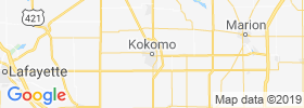 Kokomo map